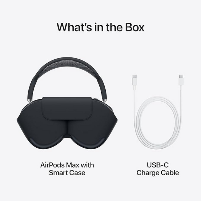 Apple AirPods Max Wireless Over-Ear Headphones, Pro-Level Active Noise Cancellation Headphones for iPhone