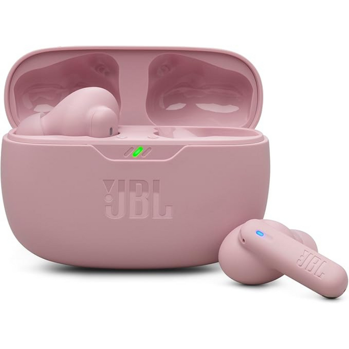 JBL Wave Beam 2 – Wireless Noise Cancelling Bluetooth Earbuds - Pink