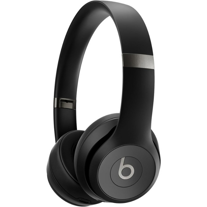 Beats Solo 4 Wireless Bluetooth On-Ear Headphones, Apple & Android Compatible, Matte Black, Pink, Slate Blue
