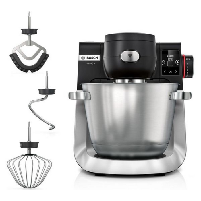 Bosch Series 6 MUMS6ZM00G Stand Mixer 1600W 5.5L Bowl Black and Silver