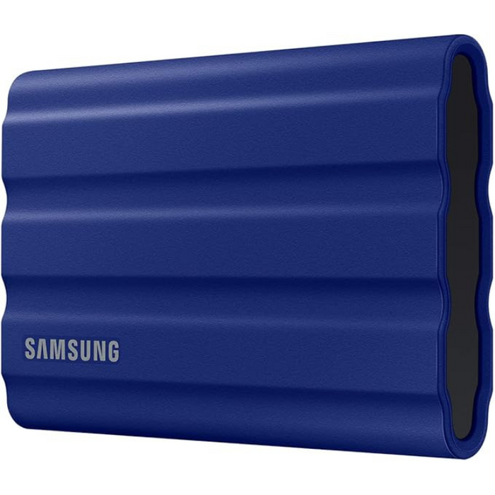 Samsung T7 Shield Portable External SSD 1TB Rugged, Shockproof, Water & Dust Resistant, Up to 1050MB/s, Blue