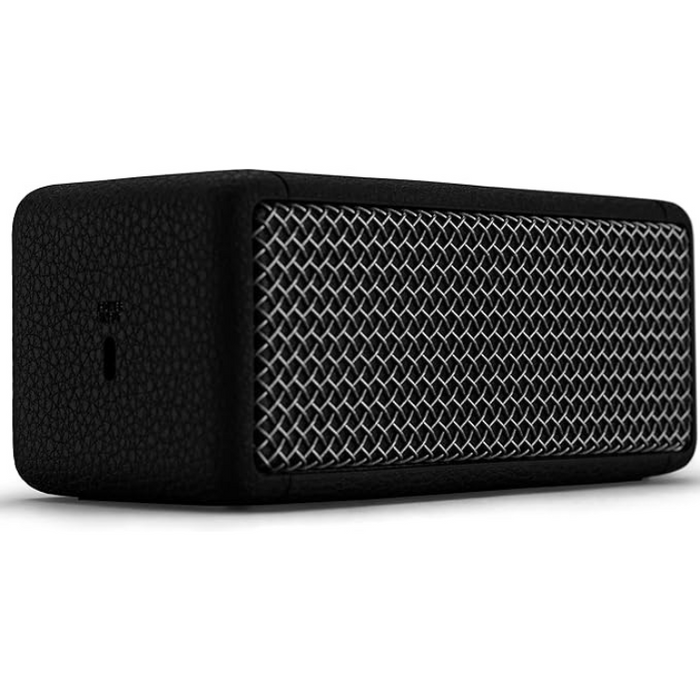 Marshall Emberton II Portable Bluetooth Speaker – Wireless, IP67 Dust & Water Resistant, 30+ Hours Playtime, Quick Charge, Black & Steel