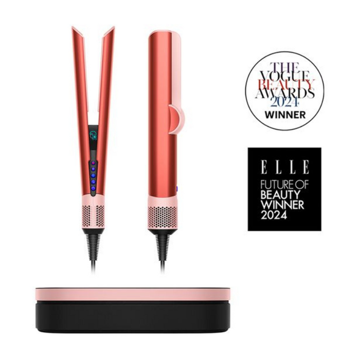 DYSON Airstrait 1600 Watt Hair Straightener - Strawberry Bronze & Blush Pink