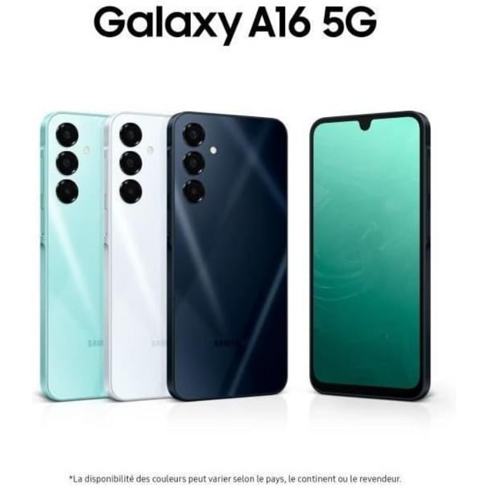 Samsung Galaxy A16 5G Smartphone – 4GB RAM, 128GB Storage, 6.7-inch FHD+ 120Hz Display – Dark Blue