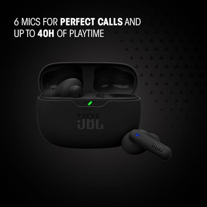 JBL Wave Beam 2 – Wireless Noise Cancelling Bluetooth Earbuds - Pink