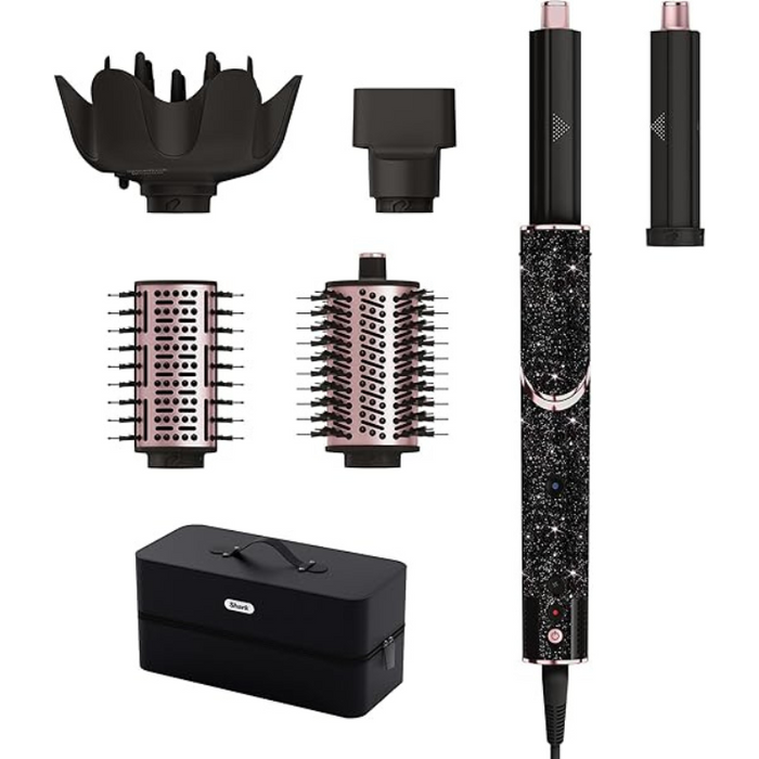 Shark FlexStyle Sparkle Diamond Limited Edition 5-in-1 Air Styler & Hair Dryer - Black HD440JBUK