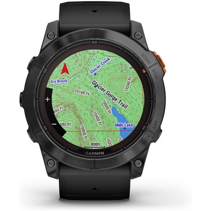 Garmin fēnix 7X PRO SOLAR GPS 51mm Solar Charging Premium Smartwatch - Black