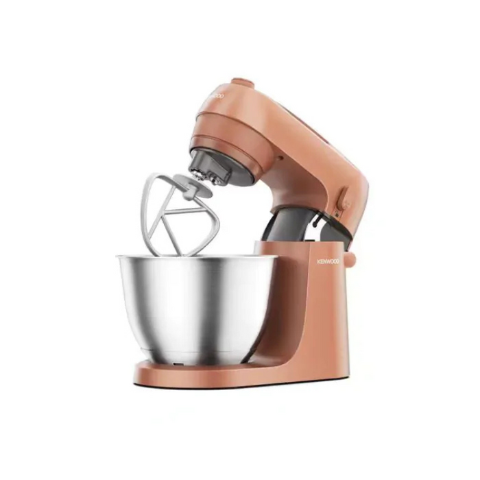 Kenwood KZM35.000RD Go Stand Mixer – 4L Stainless Steel Bowl, 800W, 6 Speeds + Pulse, Clay Red