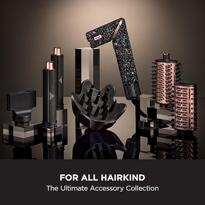 Shark FlexStyle Sparkle Diamond Limited Edition 5-in-1 Air Styler & Hair Dryer - Black HD440JBUK