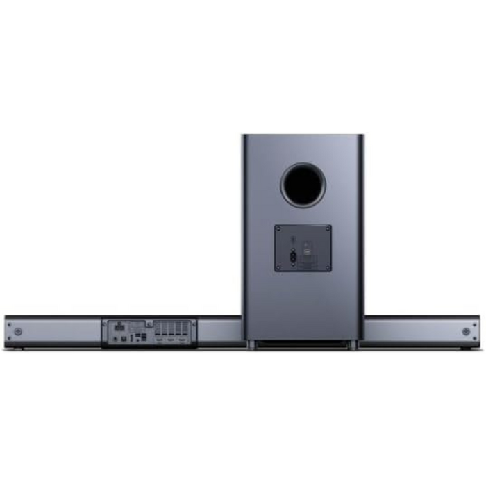 Sharp HT-SBW460 3.1 Dolby Atmos Soundbar with Wireless Subwoofer 440W Home Theater Audio System with Bluetooth, HDMI ARC, 4K Pass-Through & Surround Sound – Black