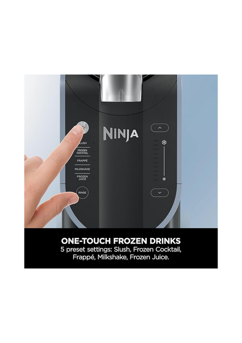 Ninja SLUSHi Frozen Drinks Maker Create Slush 1.9l Capacity Blue & Grey - FS301UK