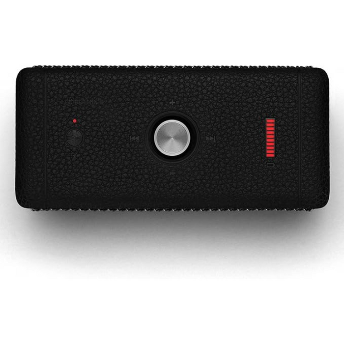 Marshall Emberton II Portable Bluetooth Speaker – Wireless, IP67 Dust & Water Resistant, 30+ Hours Playtime, Quick Charge, Black & Steel