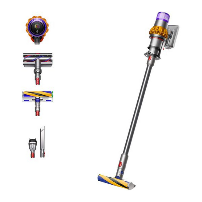 Dyson V15 Detect Absolute Cordless Vacuum Cleaner – Yellow & Nickel