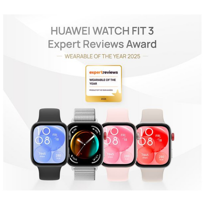 HUAWEI Watch Fit 3 – Smart Fitness Watch with AMOLED Display, 10-Day Battery & Health Tracking