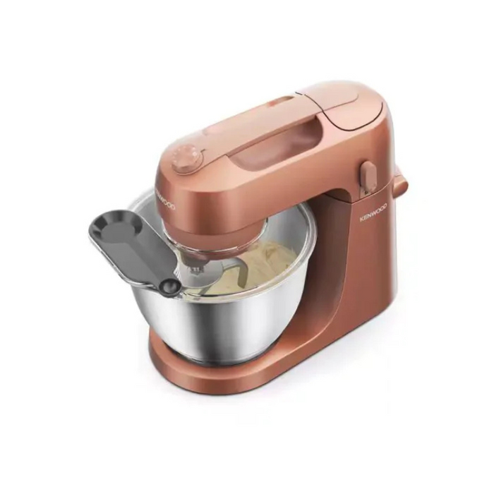 Kenwood KZM35.000RD Go Stand Mixer – 4L Stainless Steel Bowl, 800W, 6 Speeds + Pulse, Clay Red