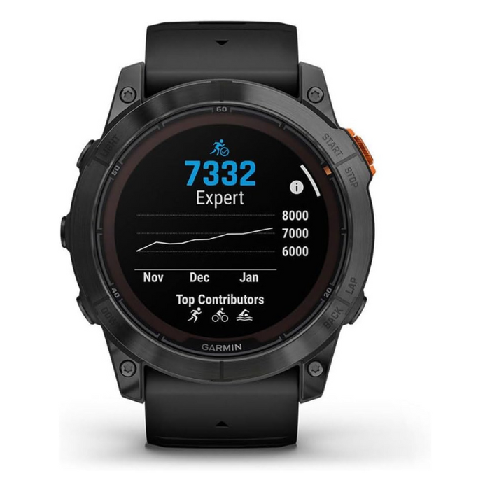 Garmin fēnix 7X PRO SOLAR GPS 51mm Solar Charging Premium Smartwatch - Black