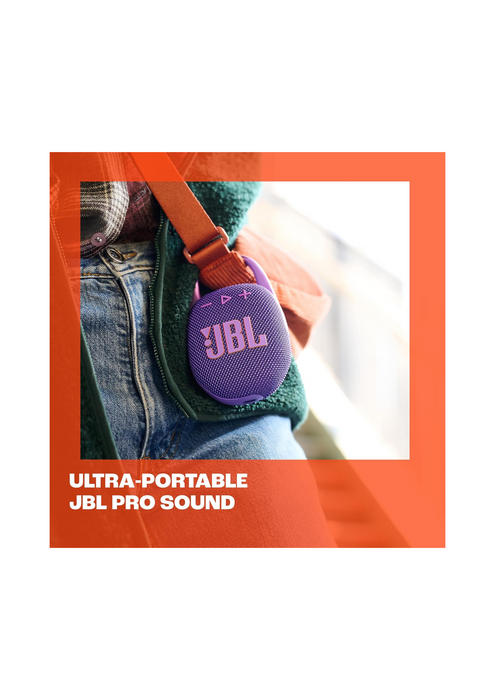 JBL Clip 5 Ultra-Portable Bluetooth Speaker 12-Hour Playtime - Black