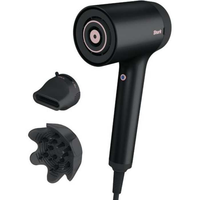Shark STYLE iQ HD110UK Hair Dryer and Styler – Black Rose Gold