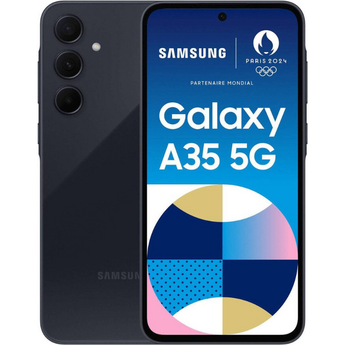 Samsung Galaxy A35 5G Smartphone 256GB Storage 8GB RAM 6.6 Inch Super AMOLED Display 50MP Camera Navy