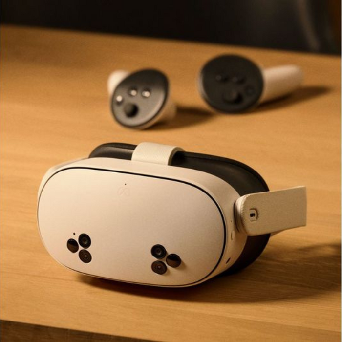 Meta Quest 3S 256GB Mixed Reality VR Headset with Controllers