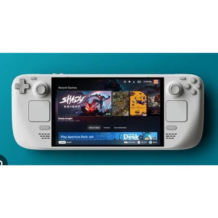 Steam Deck OLED Limited Edition Handheld Gaming Console 7.4-Inch OLED Display 1TB NVMe SSD Portable Gaming PC Bluetooth 5.3 Wi-Fi 6E White