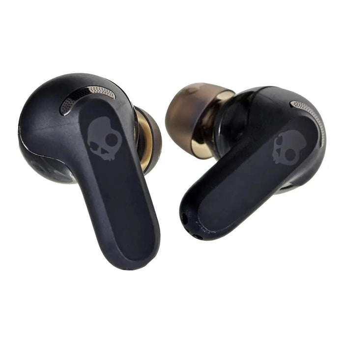 Skullcandy Rail ANC In-Ear Noise cancelling Wireless Earbuds works with iPhone Android and Bluetooth Devices - Black