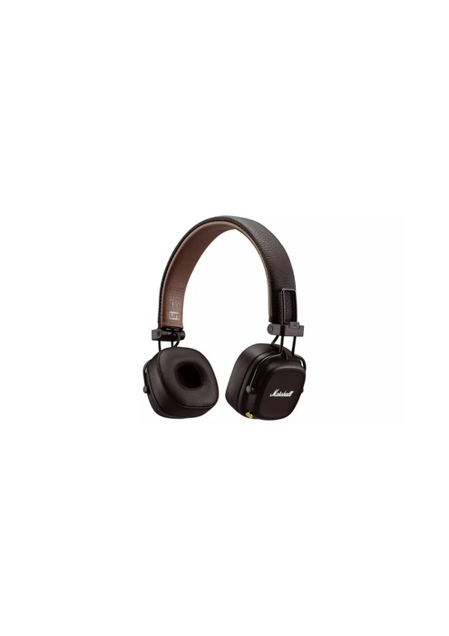 Marshall Major IV Foldable Bluetooth Over Ear Headphones Wireless - Brown