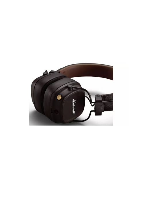 Marshall Major IV Foldable Bluetooth Over Ear Headphones Wireless - Brown